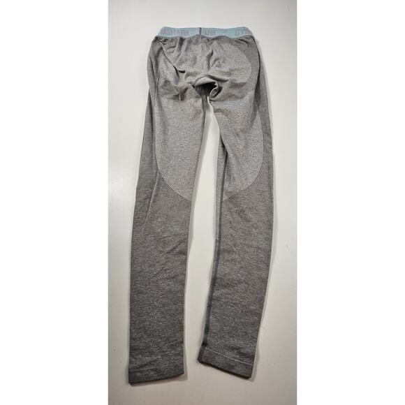 Gymshark flex waist grey active full length Ankle leggings stretch XS (?) Gym - Picture 3 of 9